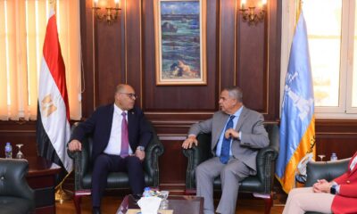 وزير العمل ومحافظ الأسكندرية