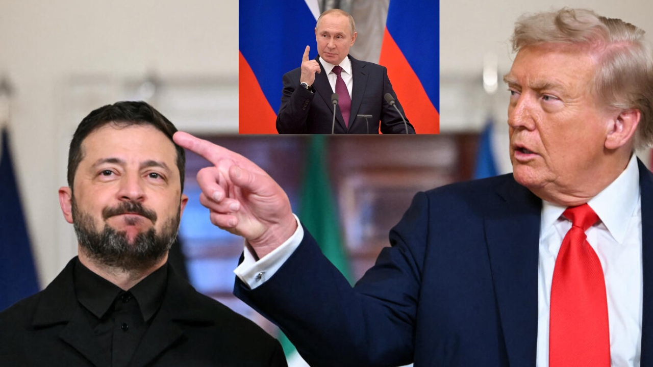 ترامب - بوتين - زيلينسكي
